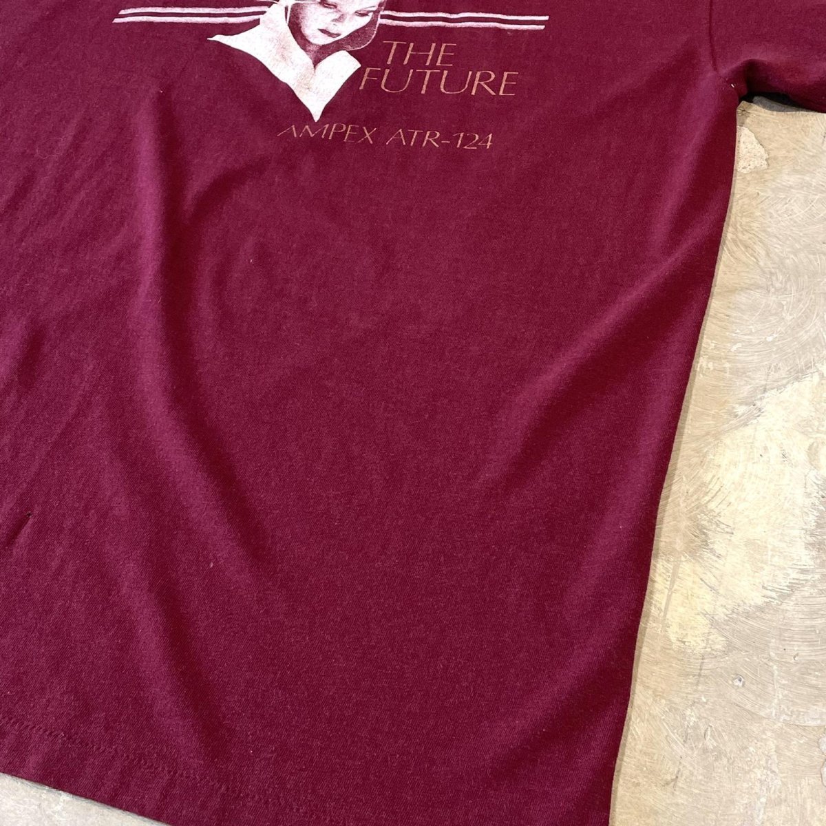 画像6: 80's "I HERED THE FUTURE" PRINTED S/S TEE / Mens XL(L) (6)