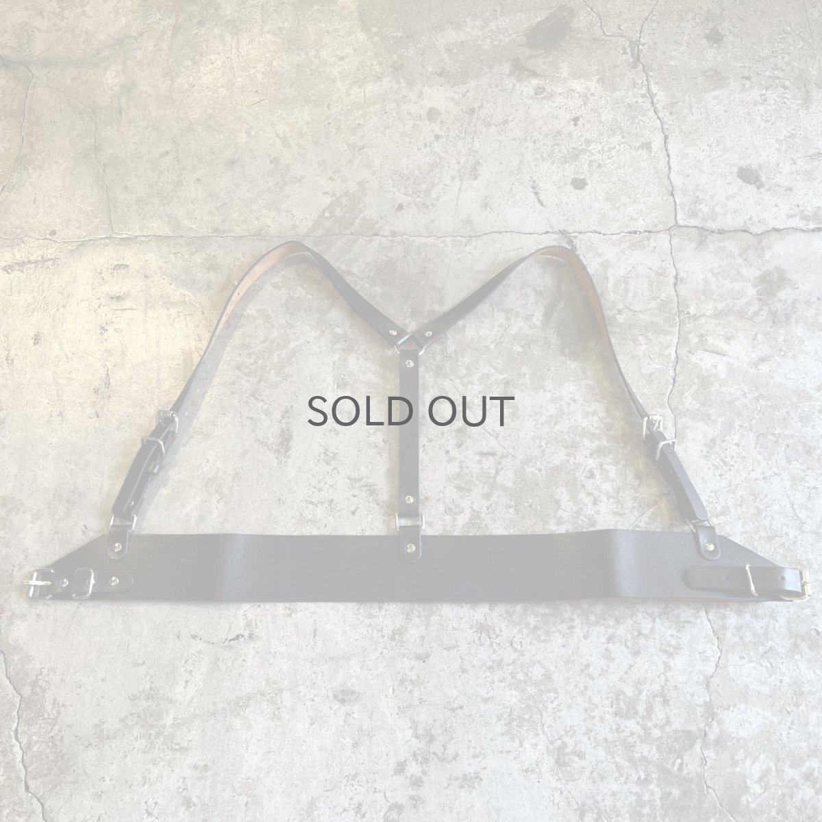 画像9: BLACK COLOR LEATHER DESIGN HARNESS / Ladies S~M (9)