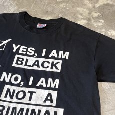 画像4: 80's FRONT MESSAGE PRINTED S/S TEE / Mens XL / MADE IN USA (4)