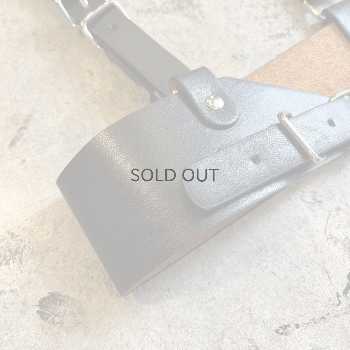 画像3: BLACK COLOR LEATHER DESIGN HARNESS / Ladies S~M (3)