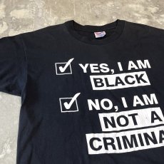 画像3: 80's FRONT MESSAGE PRINTED S/S TEE / Mens XL / MADE IN USA (3)