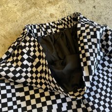 画像8: CHECKRS FLAG ALL OVER PATTERN DESIGN ALINE FLARE SKIRT / W25~W30 (8)