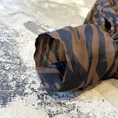 画像7: ALL OVER ZEBRA PATTERN SHEER L/S SHIRT / Mens L (7)