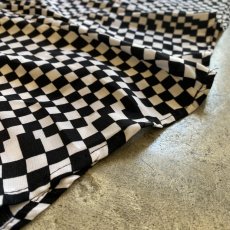 画像10: CHECKRS FLAG ALL OVER PATTERN DESIGN ALINE FLARE SKIRT / W25~W30 (10)