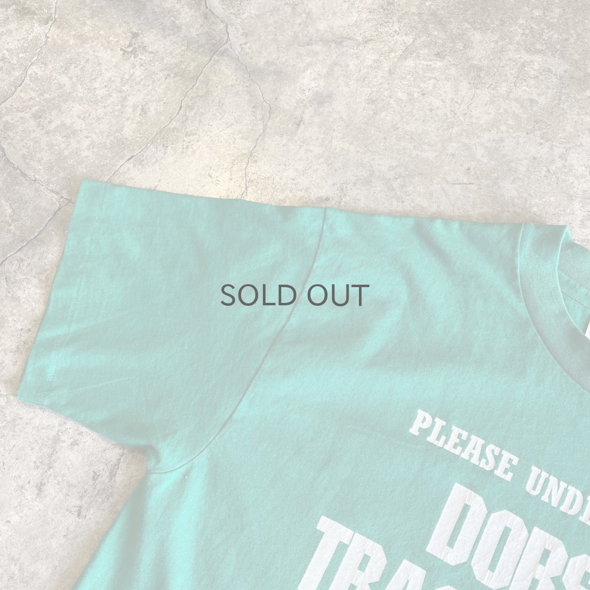 画像9: 80's FRONT LOGO PRINTED DESIGN COLOR S/S TEE / Ladies M(L) / MADE IN USA (9)