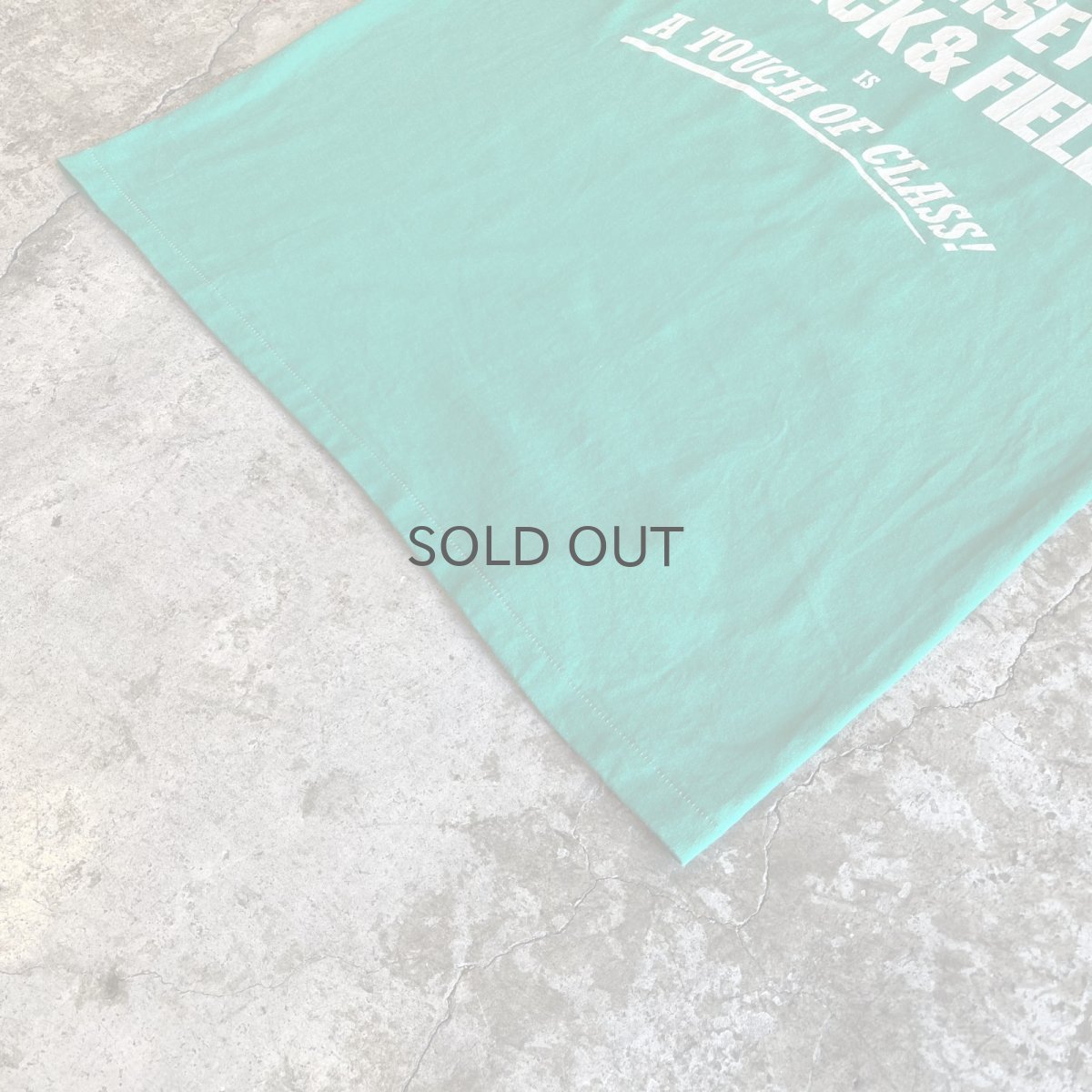 画像4: 80's FRONT LOGO PRINTED DESIGN COLOR S/S TEE / Ladies M(L) / MADE IN USA (4)