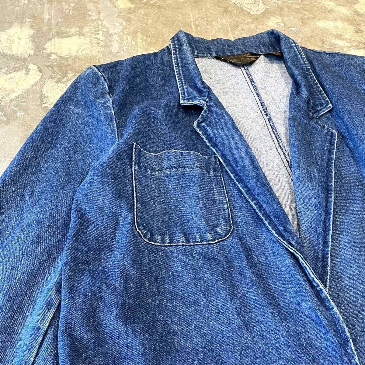 画像3: 【EDDIE BAUER】SINGLE 1B DENIM JACKET / Mens L (3)