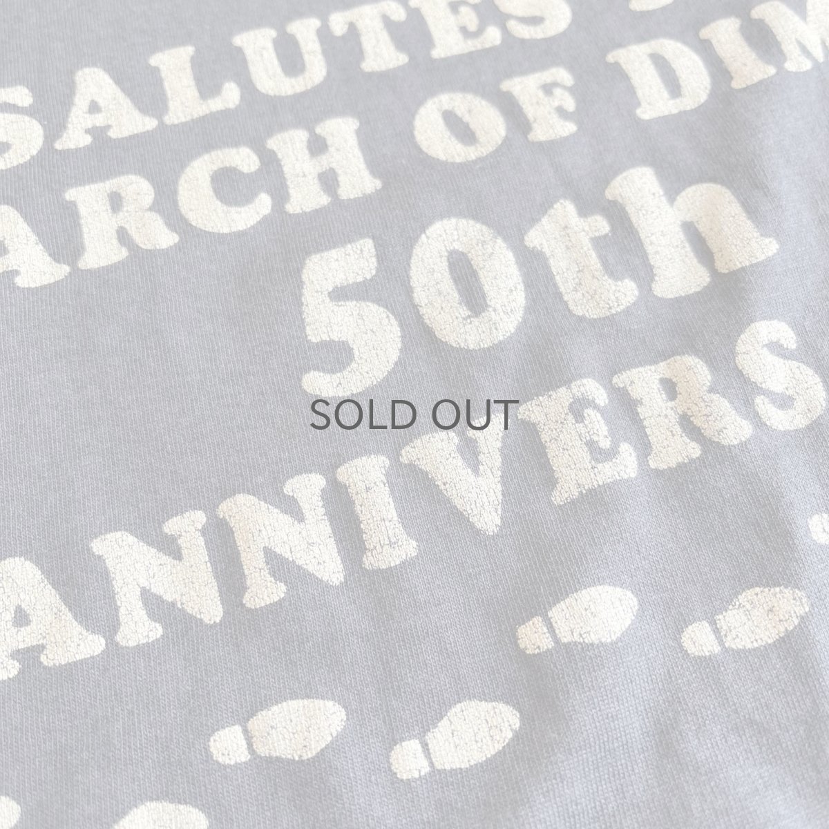 画像10: OLD ANNIVERSARY PRINTED DESIGN S/S TEE / Ladies M (10)