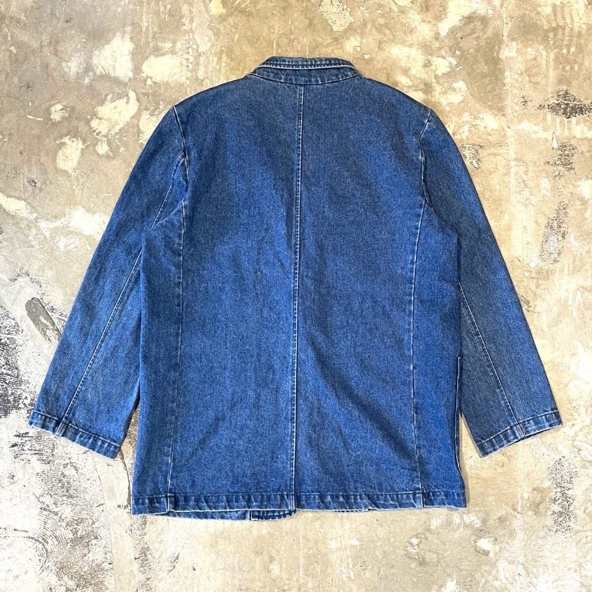 画像2: 【EDDIE BAUER】SINGLE 1B DENIM JACKET / Mens L (2)