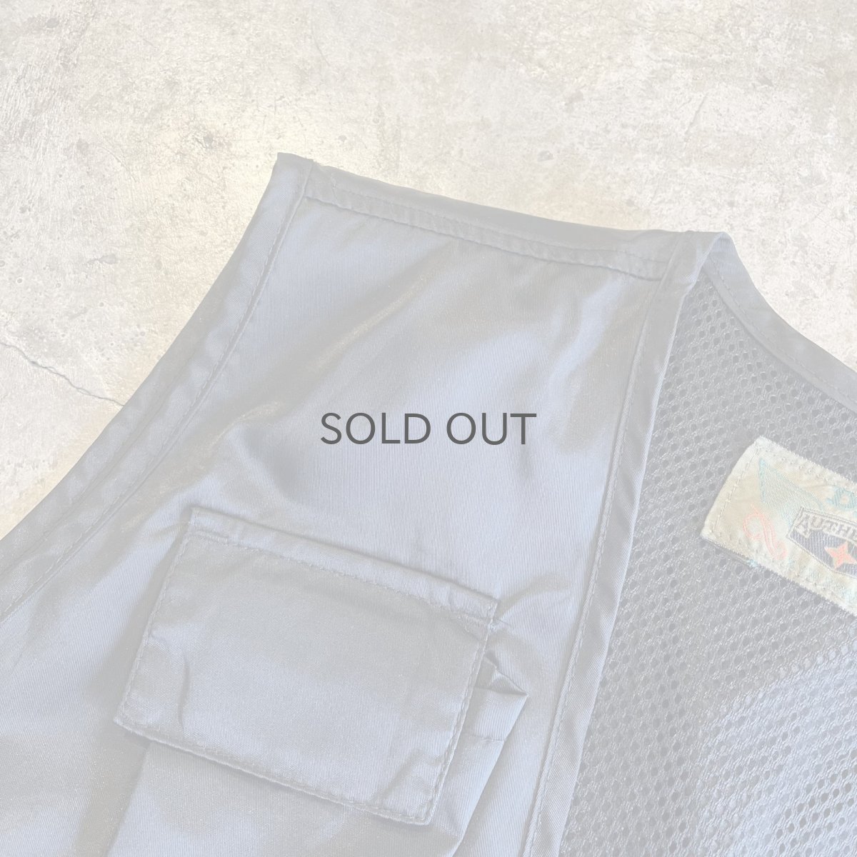 画像7: FRONT 6 POCKET DESIGN BLACK COLOR NYLON VEST / Ladies M (7)