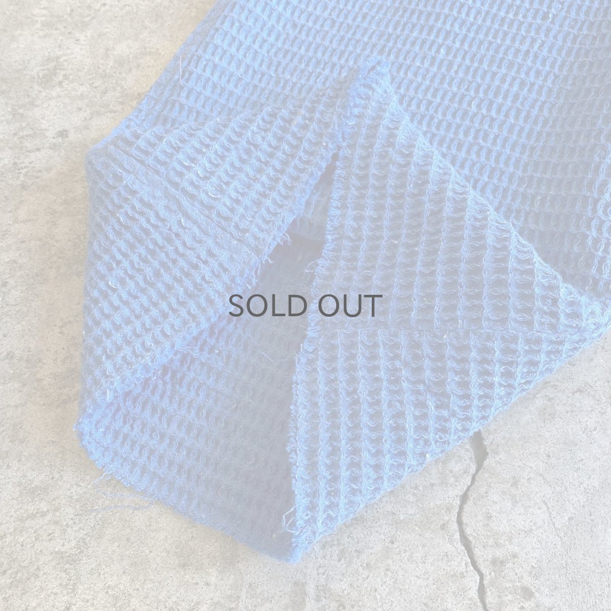 画像6: BLUE COLOR WAFFLE FLARE DESIGN PANTS / W24~W27 (6)