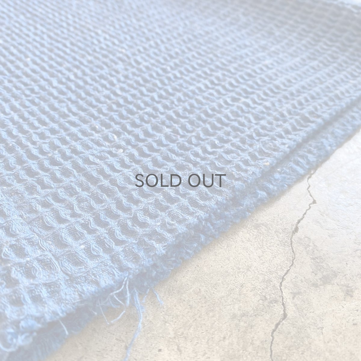 画像11: BLUE COLOR WAFFLE FLARE DESIGN PANTS / W24~W27 (11)