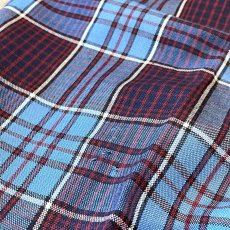 画像10: ALL OVER CHECK PATTERN STRAIGHT SLACKS / W30 (10)