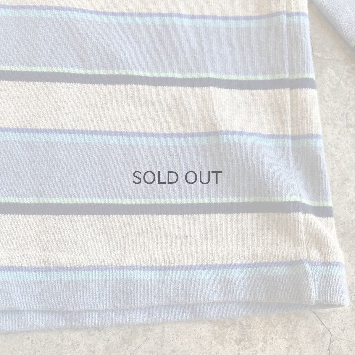 画像5: MULTI BORDER COLOR DESIGN L/S RUGBY JERSEY SHIRT / Ladies M / MADE IN CANADA (5)