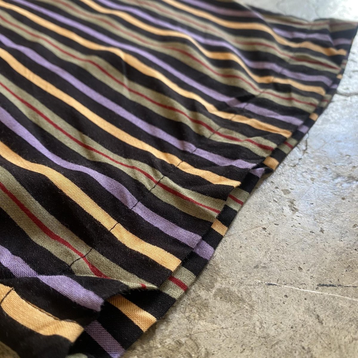 画像10: ALL OVER COLOR STRIPE PATTERN DESIGN RELUX PANTS / FREE~W43 (10)