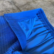 画像8: BLUE COLOR WAFFLE FLARE DESIGN PANTS / W24~W27 (8)