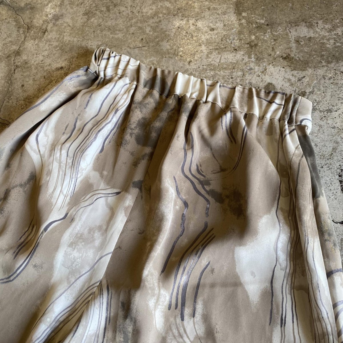 画像9: EARTH COLOR ALL OVER PATTERN DESIGN PANTS / W23~W29 (9)