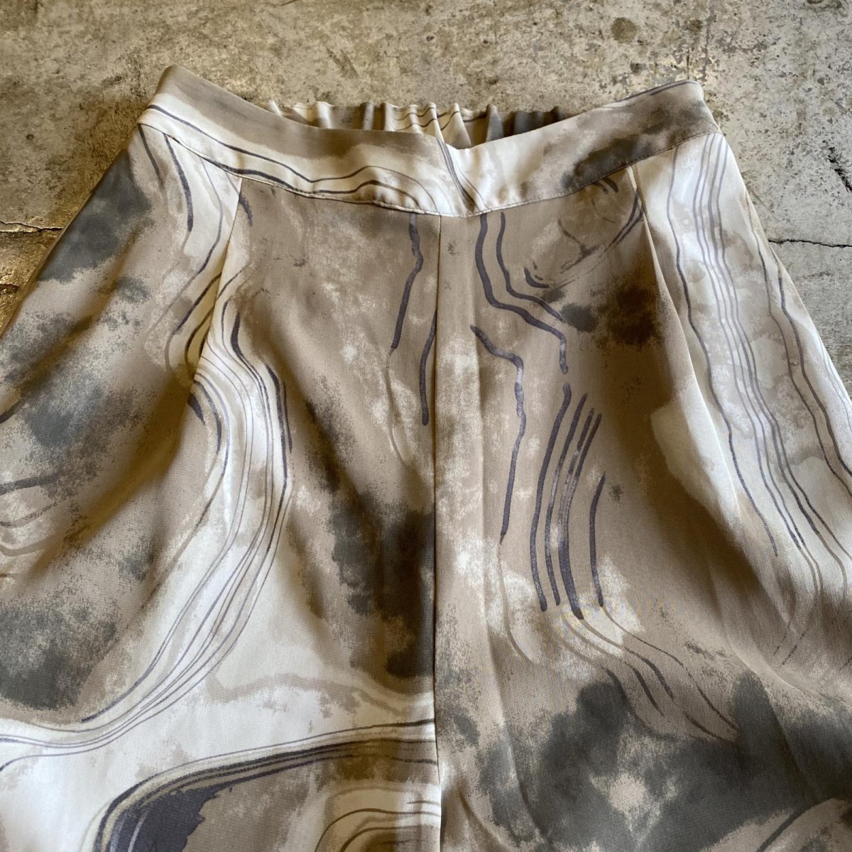 画像5: EARTH COLOR ALL OVER PATTERN DESIGN PANTS / W23~W29 (5)