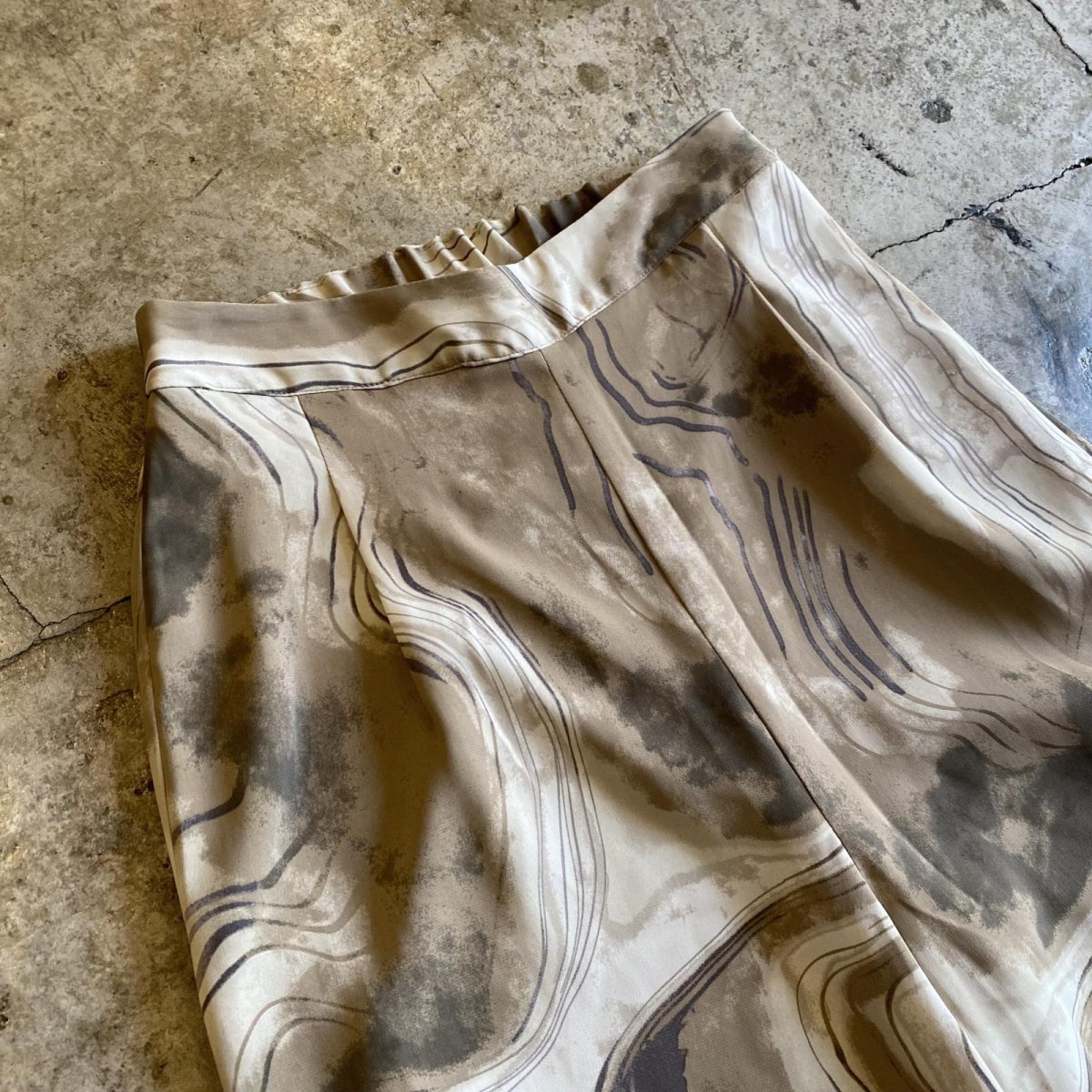 画像3: EARTH COLOR ALL OVER PATTERN DESIGN PANTS / W23~W29 (3)