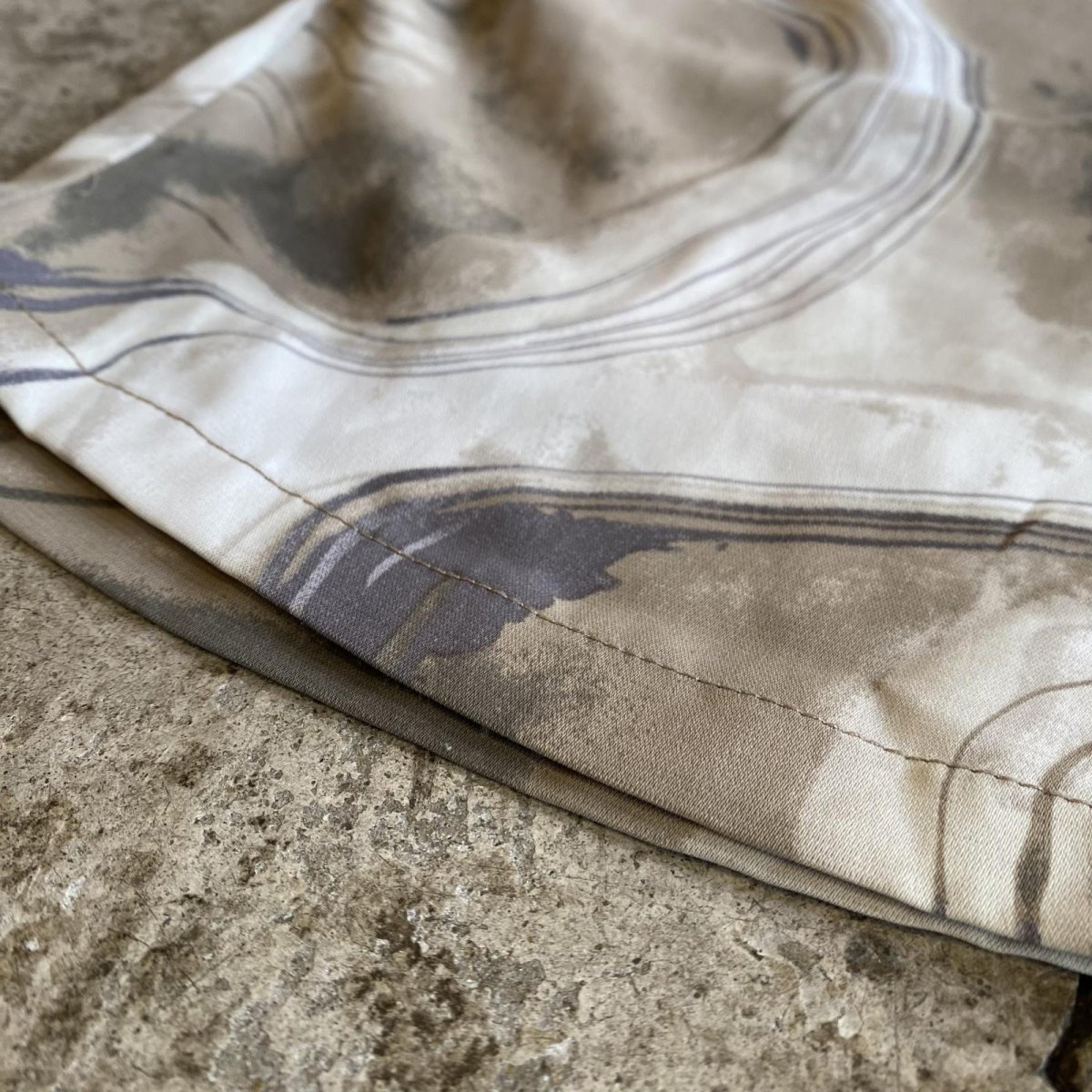 画像10: EARTH COLOR ALL OVER PATTERN DESIGN PANTS / W23~W29 (10)