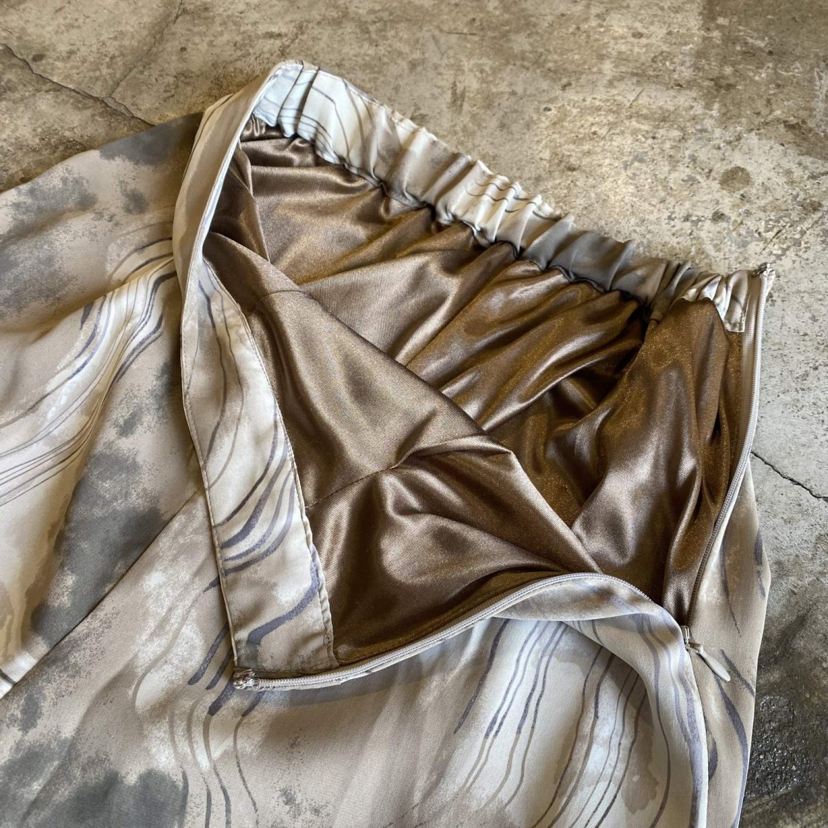 画像7: EARTH COLOR ALL OVER PATTERN DESIGN PANTS / W23~W29 (7)