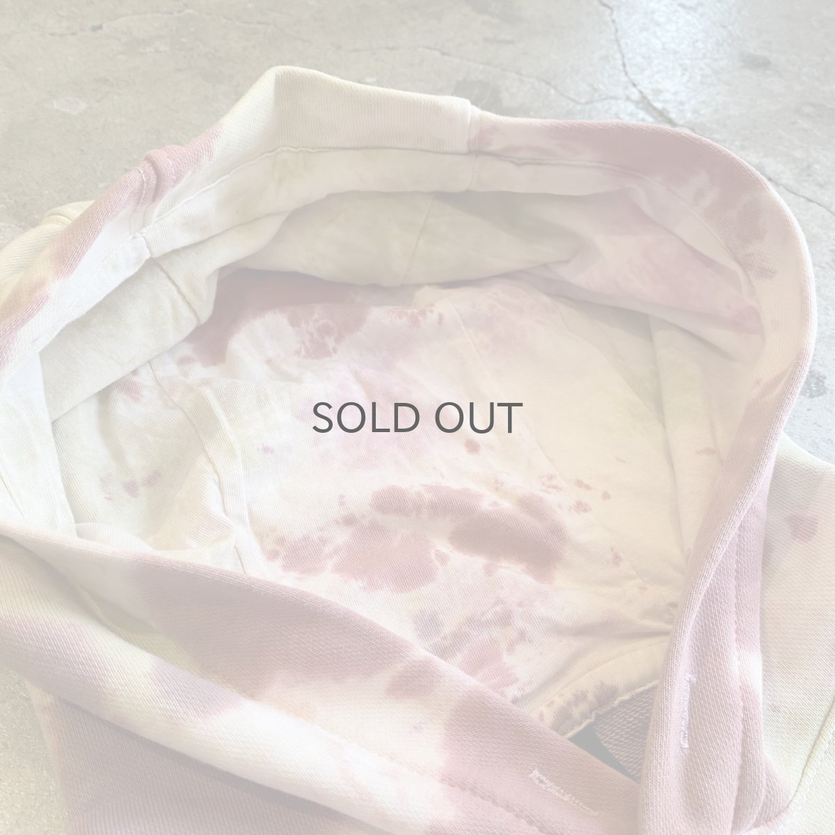 画像9: 【NIKE】TIE DYE PATTERN ONE POINT DESIGN SWEAT HOODIE / Ladies L (9)