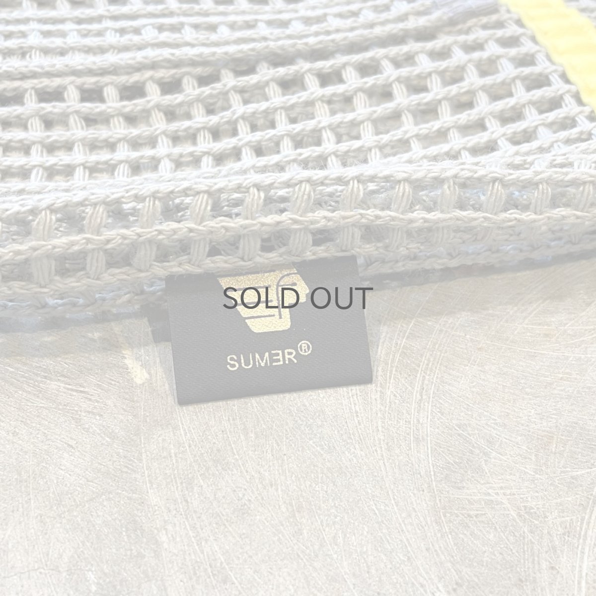 画像10: MULTI COLOR PIPING LINE MESH CARDIGAN / Mens L (10)