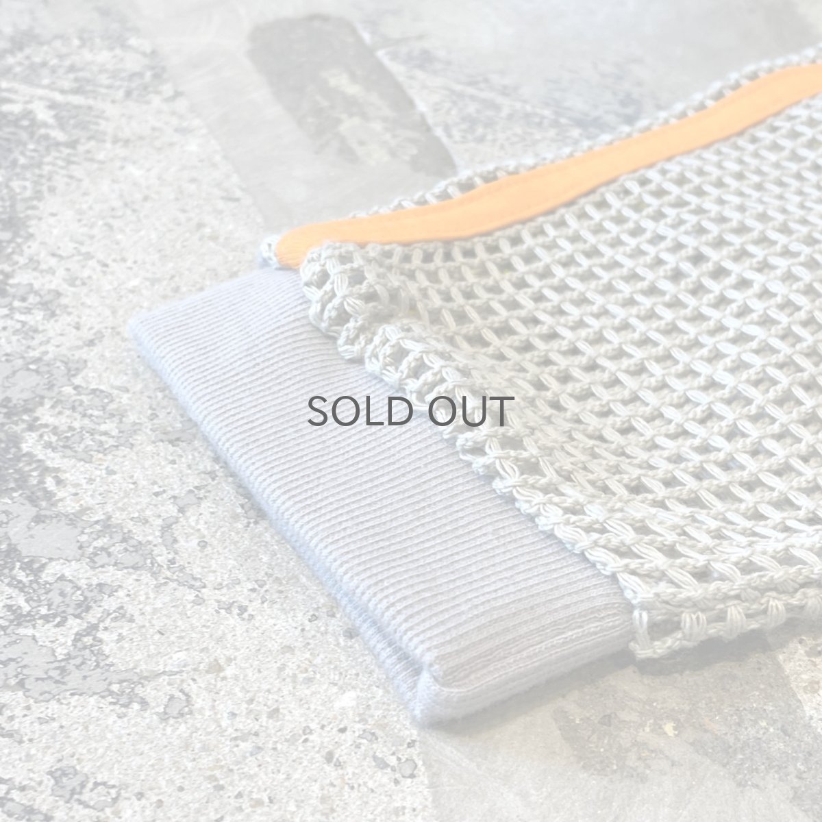 画像7: MULTI COLOR PIPING LINE MESH CARDIGAN / Mens L (7)