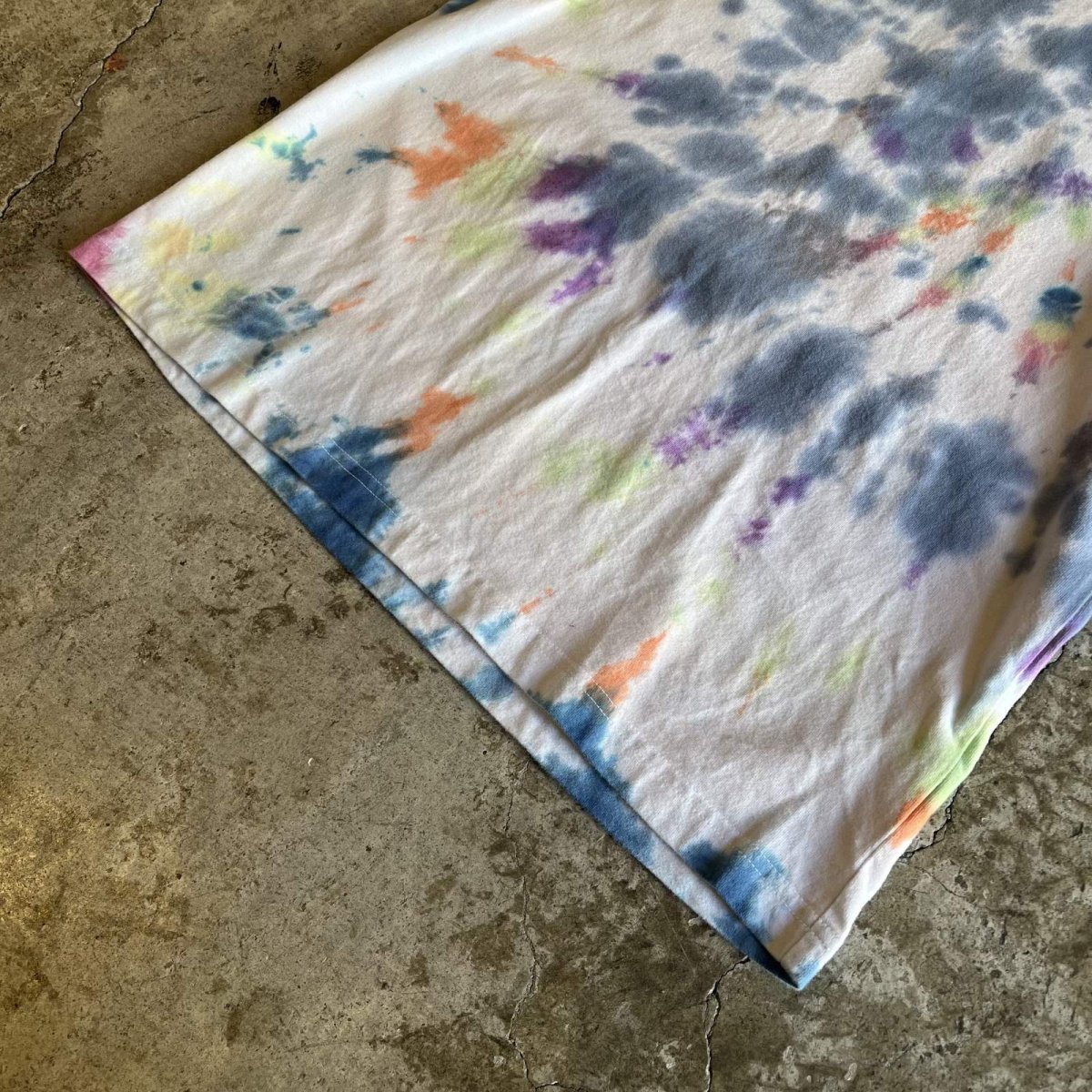 画像4: COLOR TIE DYE PATTERN DESIGN L/S TOPS / Ladies M(38~40) (4)