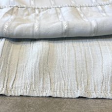 画像8: STRIPE PATTERN SWITCHED BAND COLLAR L/S SHIRT / Mens XL / MADE IN USA (8)