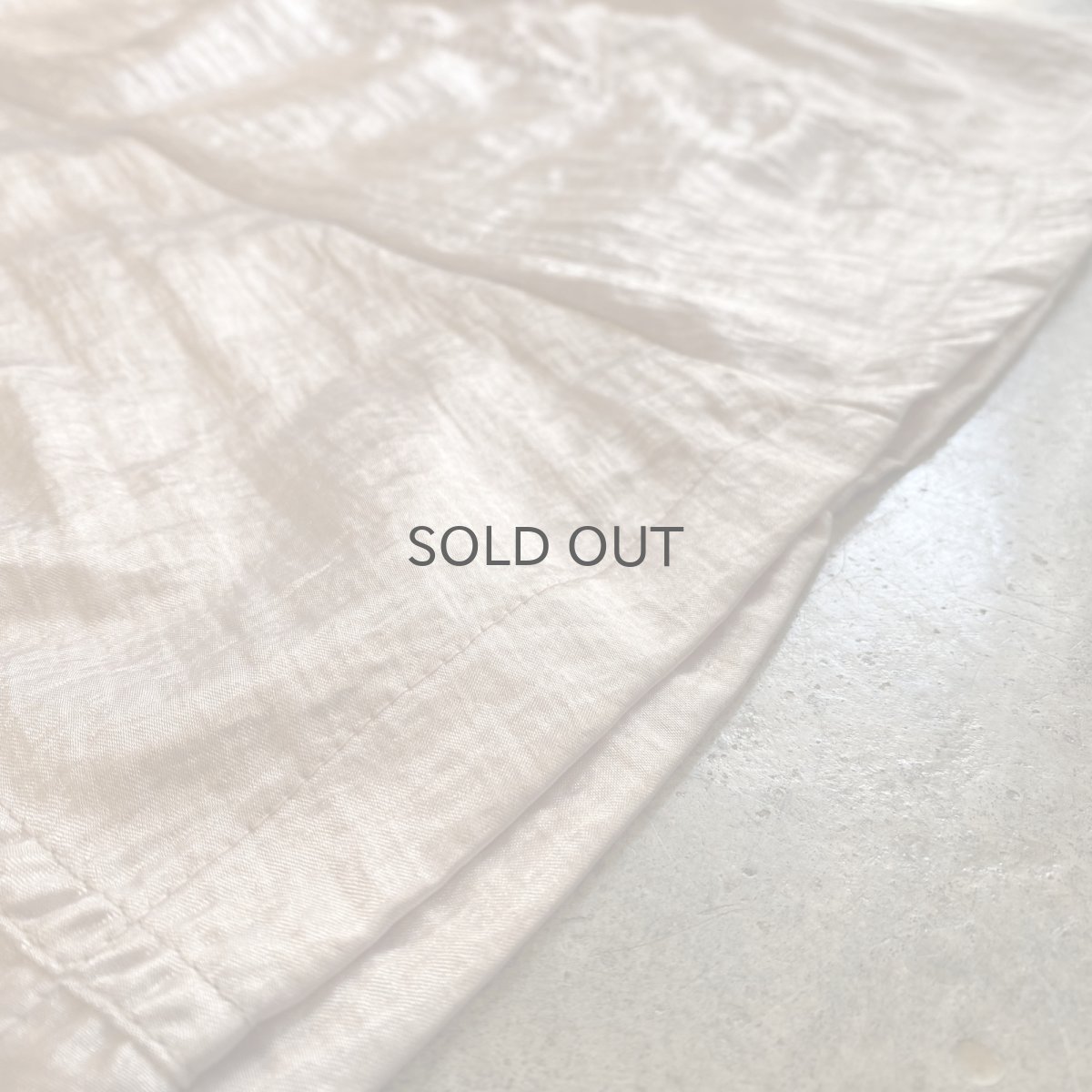 画像10: LUSTER PINK COLOR DESIGN WAIST DRAW CORD SKIRT / FREE~W35 (10)