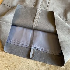 画像7: FAUX SUEDE LEATHER POINT STUDS DESIGN COLOR KNEE LENGTH SKIRT / W27 (7)