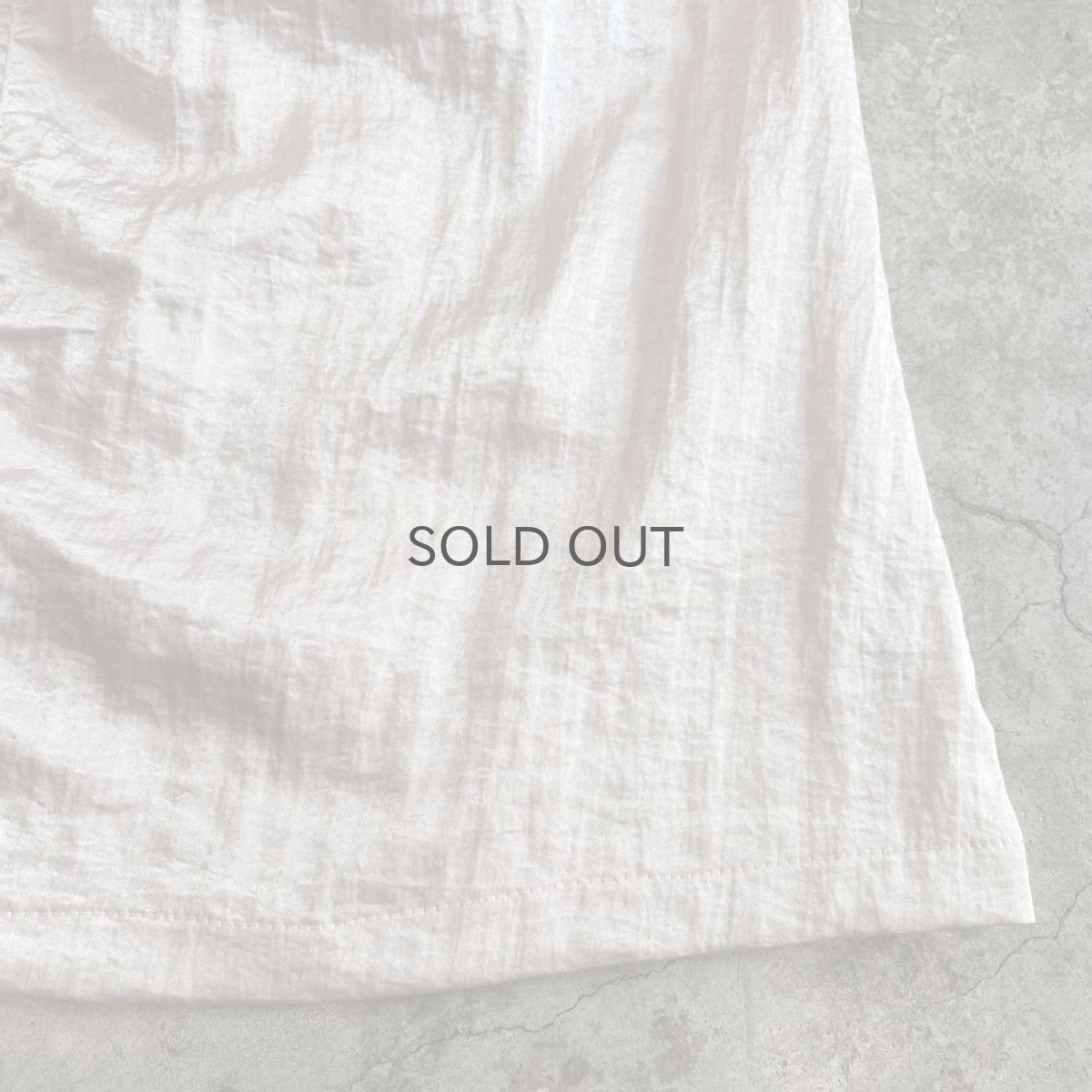 画像7: LUSTER PINK COLOR DESIGN WAIST DRAW CORD SKIRT / FREE~W35 (7)