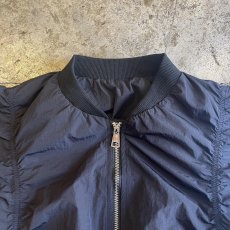 画像5: SLEEVE GATHER DESIGN ZIP UP VEST / Ladies M (5)