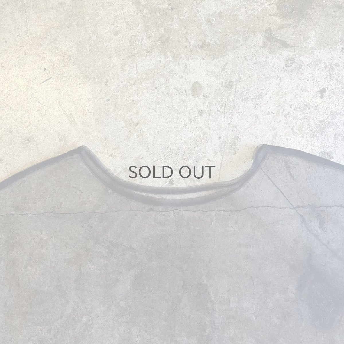 画像8: TIERED DOWN LACE DESIGN TULLE N/S TOPS / Ladies L　 (8)