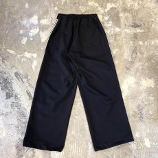 画像2: SIDE KNITTING LINE WIDE SILHOUETTE SWEAT PANTS / FREE (2)