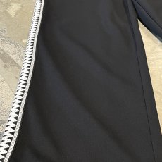 画像7: SIDE KNITTING LINE WIDE SILHOUETTE SWEAT PANTS / FREE (7)