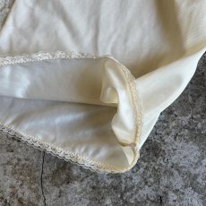 画像5: YELLOW COLOR FLOWER LACE DESIGN LINGERIE  / Ladies M(46)  (5)