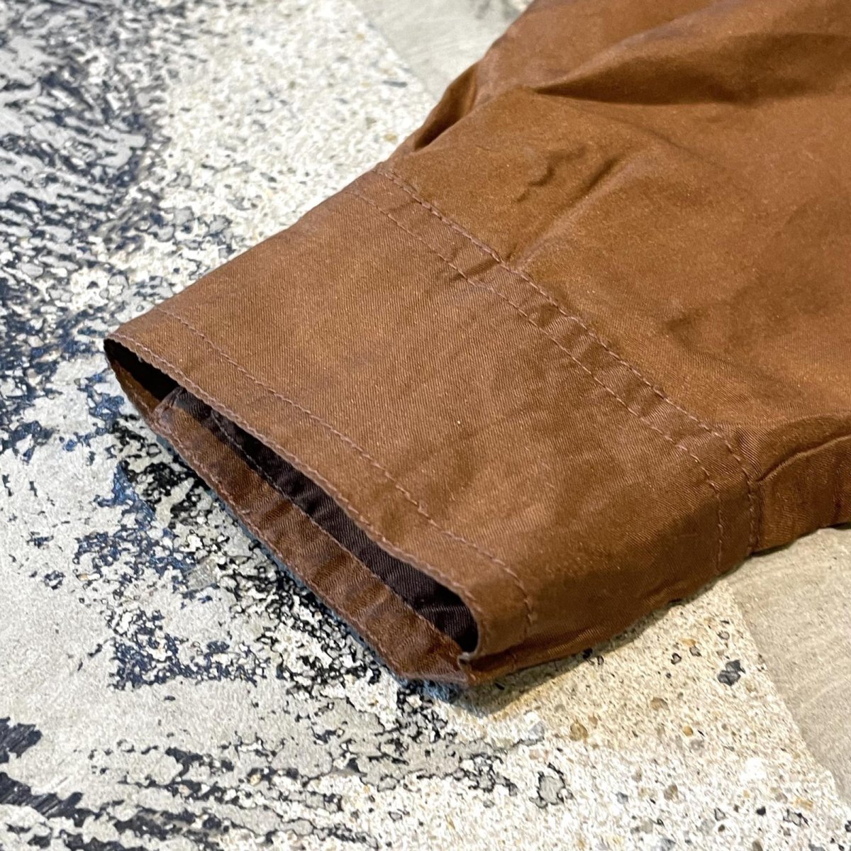 画像7: FRINGE YOKE EMBROIDEY SILK L/S SHIRT / Mens S(M) (7)