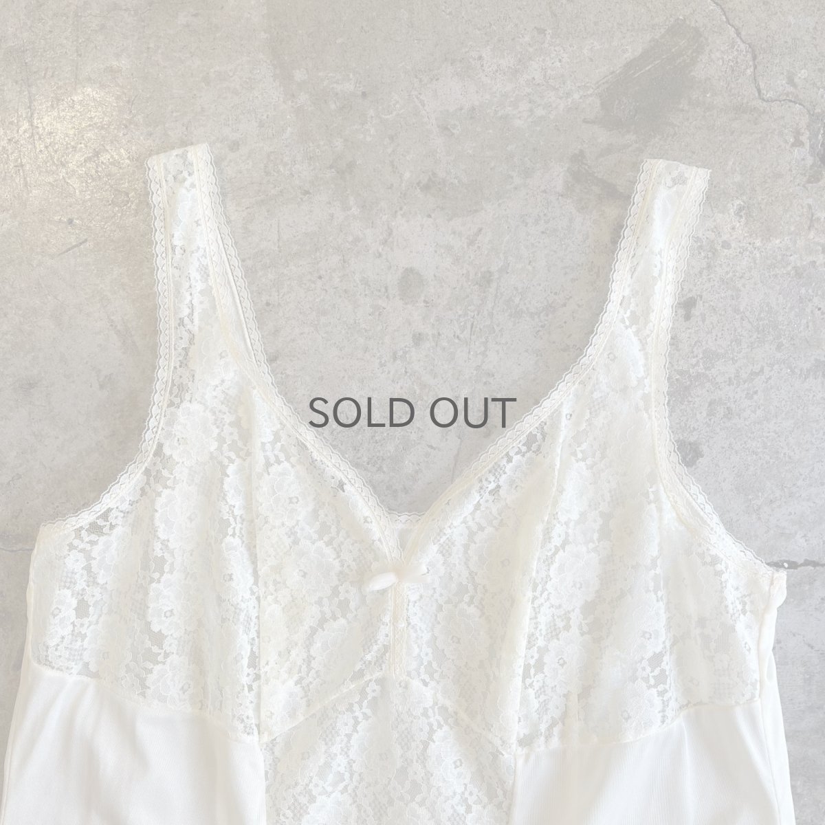 画像6: YELLOW COLOR FLOWER LACE DESIGN LINGERIE  / Ladies M(46)  (6)