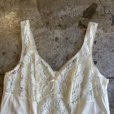 画像6: YELLOW COLOR FLOWER LACE DESIGN LINGERIE  / Ladies M(46)  (6)
