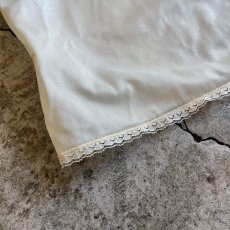 画像3: YELLOW COLOR FLOWER LACE DESIGN LINGERIE  / Ladies M(46)  (3)