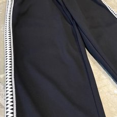 画像5: SIDE KNITTING LINE WIDE SILHOUETTE SWEAT PANTS / FREE (5)