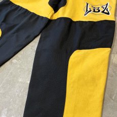 画像6: 90's "LBZ" COLOR SWITCHED MOTORCYCLE PANTS / W30 / MADE IN USA (6)