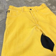 画像3: 90's "LBZ" COLOR SWITCHED MOTORCYCLE PANTS / W30 / MADE IN USA (3)