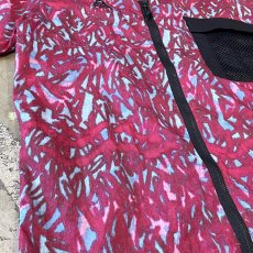画像5: 【ACG】ALL OVER PATTERN ZIP UP NYLON S/S TOPS / Mens L (5)