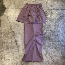 画像8: 【WONDERGROUND】LAYERED COLOR APRON PANTS / PURPLE / OS (8)