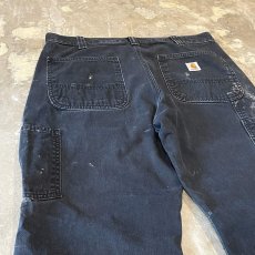 画像9: 【CARHARTT】SPLASH PAINTED WIDE WORK PANTS / W34 (9)