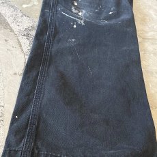 画像7: 【CARHARTT】SPLASH PAINTED WIDE WORK PANTS / W34 (7)