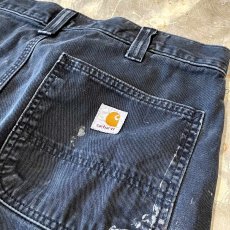 画像10: 【CARHARTT】SPLASH PAINTED WIDE WORK PANTS / W34 (10)